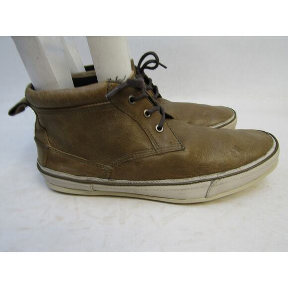 John Varvatos Mens Size 8.5 M Brown Leather Lace Up Casual Dress Shoes main image 4